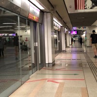 Photo taken at Hougang MRT Station (NE14) by Ringo J. on 7/23/2021