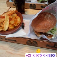 Photo taken at XL Burger by Mert B. on 4/21/2018