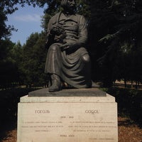 Photo taken at Monument to Gogol by Mikhail S. on 7/10/2015