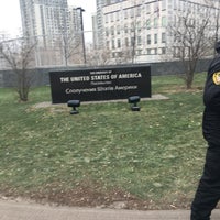 Photo taken at Embassy of the United States of America by Игорь П. on 11/25/2019