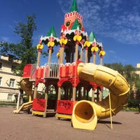 Photo taken at Детская площадка by Александра Р. on 5/25/2015