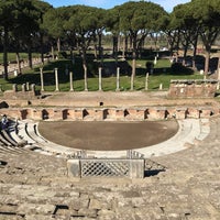 Photo taken at Teatro Ostia Antica by Valeriy M. on 2/14/2019