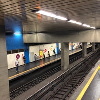 Photo taken at MetrôRio - Estação Afonso Pena by Evanice P. on 3/28/2018