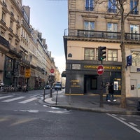 Photo taken at Rue du Faubourg Montmartre by İpek İ. on 1/18/2020