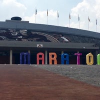 Photo taken at Medio Maratón CDMX by Mariicruz C. on 8/28/2016
