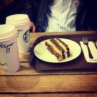 Photo taken at Starbucks by Elif O. on 5/2/2013