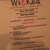 Photo taken at Wicked Restaurant and Wine Bar by Jamie F. on 7/15/2016