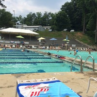 Photo taken at Chastain Park Swimming Pool by Elvyra M. on 5/26/2014