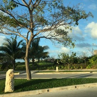 Photo taken at Puerto Cancún Golf Club by Whitty on 4/14/2018