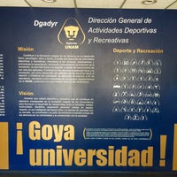 Photo taken at Dirección General de Actividades Deportivas y Recreativas, UNAM by Jorge on 2/5/2016