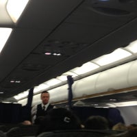 Photo taken at Lufthansa Flight LH 1439 by An S. on 2/15/2014