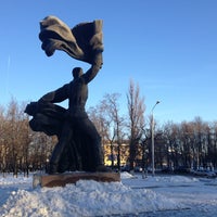 Photo taken at Памятник комсомольцам Орловщины by Евгений П. on 12/30/2012