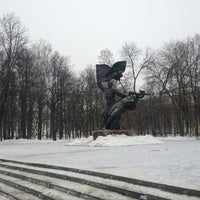 Photo taken at Памятник комсомольцам Орловщины by Евгений П. on 12/31/2012