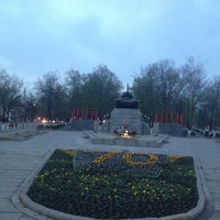 Photo taken at Cквер Танкистов by Евгений П. on 5/3/2013