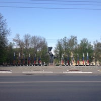 Photo taken at Памятник комсомольцам Орловщины by Евгений П. on 5/1/2014