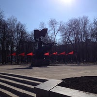 Photo taken at Памятник комсомольцам Орловщины by Евгений П. on 4/23/2013