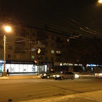 Photo taken at Остановка «м-н Чайка» by Евгений П. on 12/25/2012