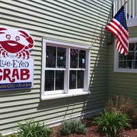 Photo taken at Blue-Eyed Crab Grille by Laura S. on 5/13/2013