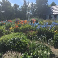 Photo taken at Lystigarður Akureyrar | Botanical Gardens by Elif on 7/7/2016