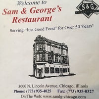 Photo taken at Sam &amp;amp; George&amp;#39;s Restaurant by Angie G. on 4/14/2018