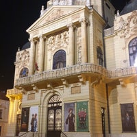 Photo taken at Pécsi Nemzeti Színház by Zoltán K. on 1/13/2022