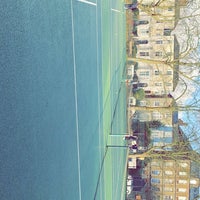 Photo taken at Parliament Hill Fields Tennis Courts by Abdullah A. on 1/15/2020