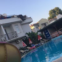 Photo taken at Melek Apart Hotel by Özlem G. on 7/15/2018