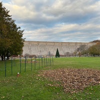 Photo taken at Kensico Dam Plaza by Addison on 11/5/2023