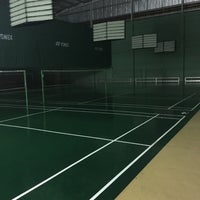 Photo taken at SP Badminton Court by Falafilm O. on 10/16/2016
