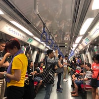 Photo taken at Woodleigh MRT Station (NE11) by Louise U. on 9/8/2019