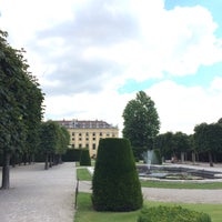 Photo taken at Schlosspark Schönbrunn by Reed C. on 7/20/2016