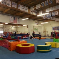 Photo taken at Mismo Gymnastics by Jake Z. on 12/22/2012