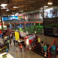 Photo taken at Elevated Sportz Ultimate Trampoline Park &amp;amp; Event Center by Diana B. on 6/18/2015
