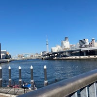 Photo taken at Ryogoku Bridge by しーちゃん on 3/3/2024