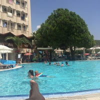 Photo taken at Hotel Anitas by Mustafa Ö. on 8/23/2017