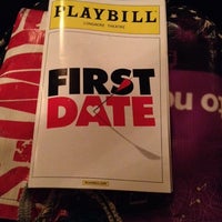 Photo taken at First Date The Musical on Broadway by Emily B. on 10/19/2013