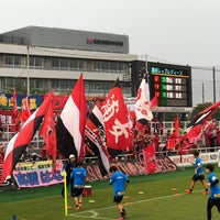 Photo taken at 北側ゴール裏 by Urawa Reds Japan S. on 9/22/2019