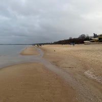 Photo taken at Plaża Jelitkowo by Musa on 1/29/2023