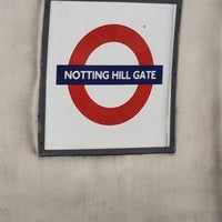 Photo taken at Notting Hill Gate London Underground Station by Jonathan F. on 2/26/2024