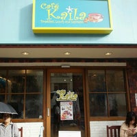 Photo taken at Cafe Kaila by Takahiro K. on 10/4/2012