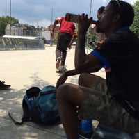 Photo taken at Shaw Skatepark by Ron on 6/27/2014