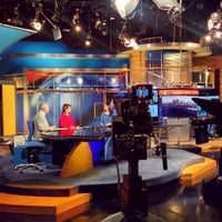 Photo taken at CBS2/KCAL9 Studios &amp;amp; Broadcast Center by Rebecca S. on 1/15/2016