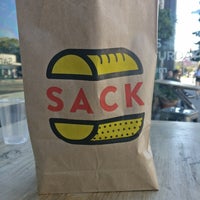 Photo taken at Sack Sandwiches by Rebecca S. on 10/7/2017
