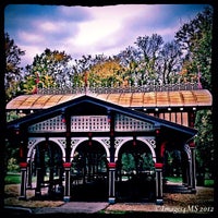 Photo taken at Tower Grove Park Old Playground Pavilion by Erin T. on 10/13/2012