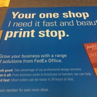 Photo taken at FedEx Office Print &amp;amp; Ship Center by Stacey F. on 9/12/2014