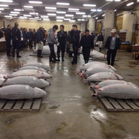 Photo taken at Tsukiji Market by Virginia C. on 5/2/2013