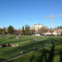 Photo taken at Bobby Morris Playfield by Jonathan M. on 3/30/2013