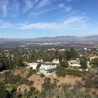 Photo taken at Mulholland Scenic Overlook by Farzad S. on 12/28/2017
