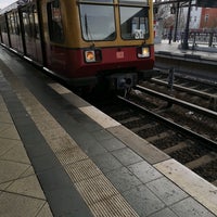 Photo taken at Bahnhof Berlin Schöneweide by Linus L. on 1/19/2020