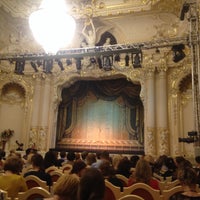 Photo taken at Театр оперы и балета Санкт-Петербургской консерватории by Полина Х. on 5/8/2016